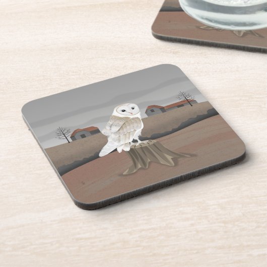 Barn Owl コースター (左側)