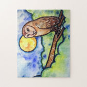 Barn Owl ジグソーパズル (縦)