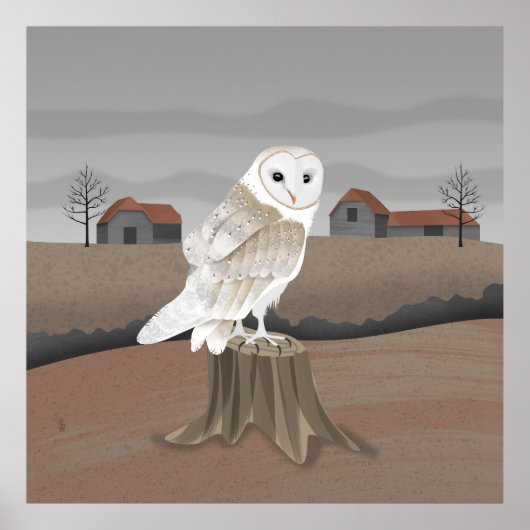 Barn Owl ポスター (正面)