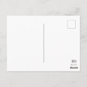 Barn Owl ポストカード (裏面)