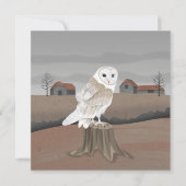 Barn Owl Card (正面)