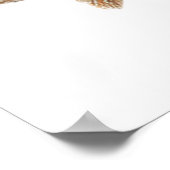 Barn Owl Print, Value Poster Paper (Semi-Gloss) ポスター (角)