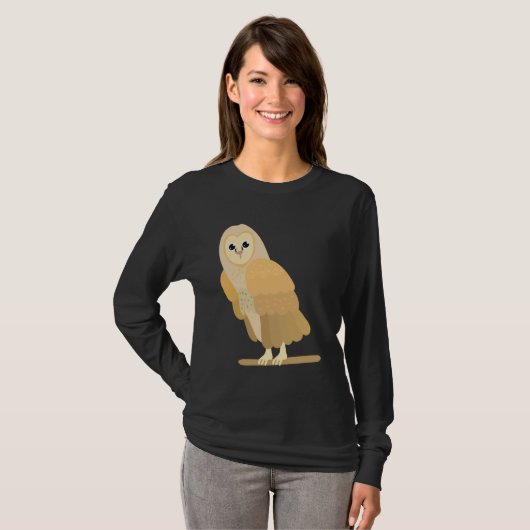 Barn Owl Tシャツ (正面フル)