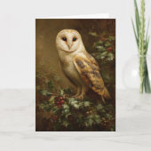 Barn Own Christmas シーズンカード (正面)