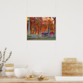 Barn Print ポスター (キッチン)