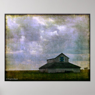 Barn Quilt ポスター
