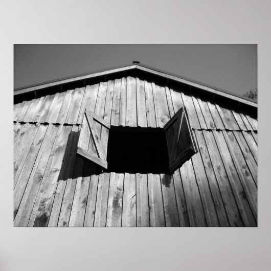 Barn Window's Open ポスター (正面)