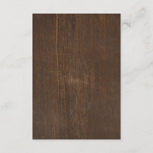 Barn Wood ans String Lightsの情結婚報 エンクロージャーカード (裏面)