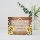 Barn Wood Sunflower Photo 救 Change the Date Th セーブザデート (スタンド正面)