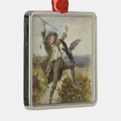 Barnaby Rudgeおよびワタリガラスのグリップ メタルオーナメント (右)