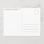 Barnacle Geese自然写真 ポストカード (裏面)