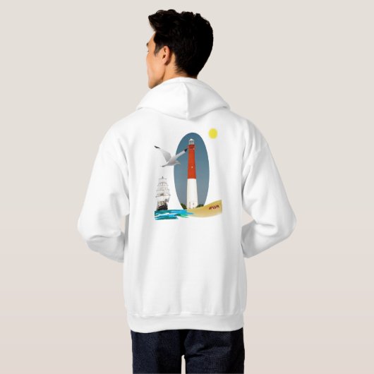 Barnegatの灯台 パーカ (裏面フル)