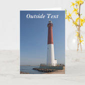 Barnegatの灯台IIIカード カード (黄色い花)