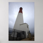 Barnegat Light Lighthouse Photo Poster ポスター (正面)
