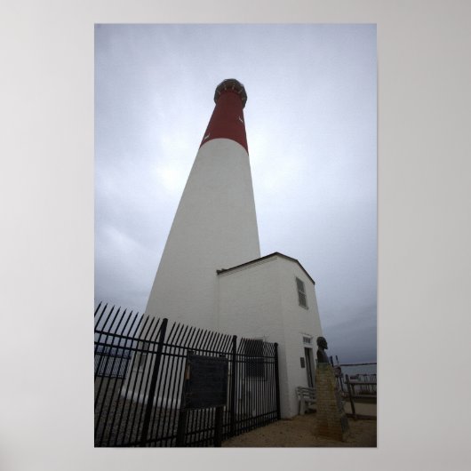 Barnegat Light Lighthouse Photo Poster ポスター (正面)