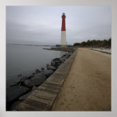 Barnegat Light Lighthouse Photo Poster ポスター (正面)