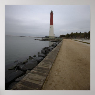 Barnegat Light Lighthouse Photo Poster ポスター