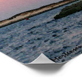 Barnegat Light, Longビーチ島， NJ Poster ポスター (角)