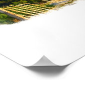 Barnegat Light New Jersey Poster, Watercolor ポスター (角)