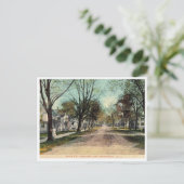 Barnegat NJ、メイン通り、ヴィンテージ ポストカード (スタンド正面)