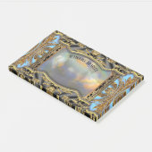 Barnetcue Bleuse美しいバロック様式モノグラム ポストイット (アングル)