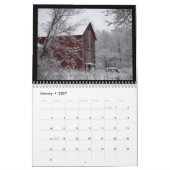 Barns of Central NY カレンダー (1月 2027)