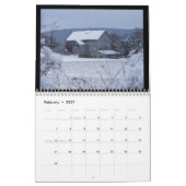 Barns of Central NY カレンダー (2月 2027)