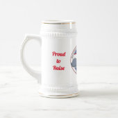 BARNSCアメリカンラビットクラブ – シュタイン ビールジョッキ (左)