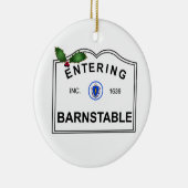 Barnstable MA セラミックオーナメント (右)