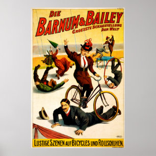 Barnumおよびベイリーのサーカスポスター ポスター