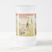 Barnum及びベイリーのコニーアイランド水カーニバル フロストグラスビールジョッキ (中央)