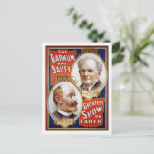 Barnum & Bailey素晴らし Show on Earth ポストカード (スタンド正面)