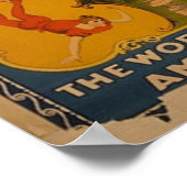 Barnum & Bailey / Trapeze Artists ポスター (角)