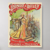 Barnum & Bailey Vintage Poster 1901 ポスター (正面)