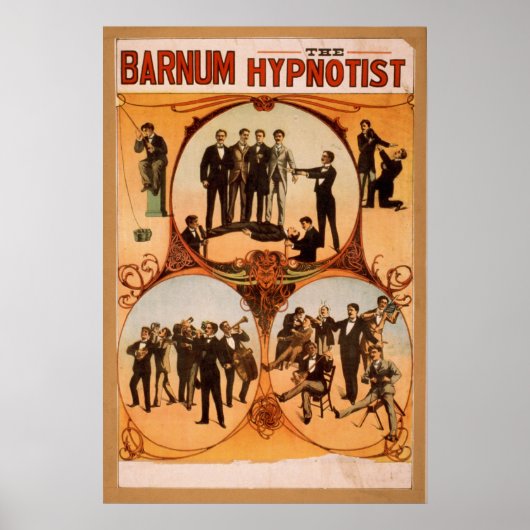 BARNUM The Hypnotist VODEVILLEポスター ポスター (正面)