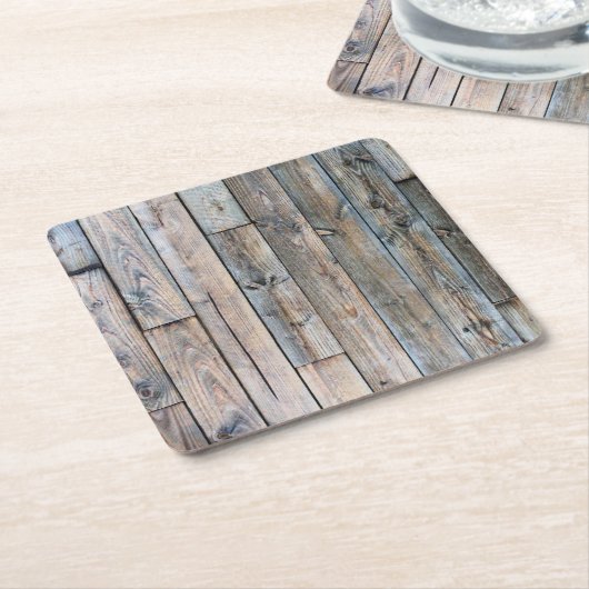 Barnwoodの素朴なコースター スクエアペーパーコースター (アングル)