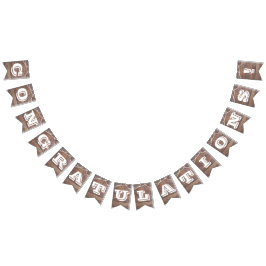 Barnwoodはカスタマイズ可能なすべての行事の旗をつけます バンティングフラッグ