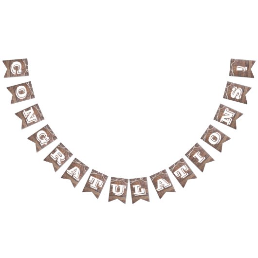 Barnwoodはカスタマイズ可能なすべての行事の旗をつけます バンティングフラッグ (全)