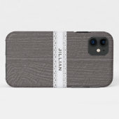 Barnwood及びレースの刺激を受けたなiPhone 5の場合 Case-Mate iPhoneケース (裏面(横))