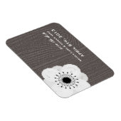 Barnwood インスパイア Anemoneが日付を保存 マグネット (右側)