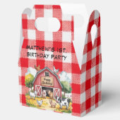 Barnyard Animals 1st. Birthday Party フェイバーボックス (オープン)