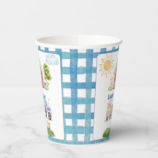 Barnyard Fun 1st Birthday 紙コップ (左)