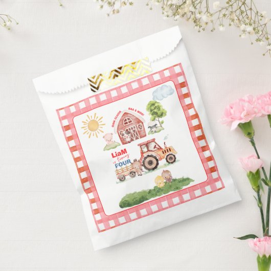 Barnyard Fun Any Age Birthday フェイバーバッグ (封をした状態)