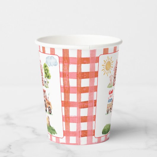 Barnyard Fun Any Age Birthday 紙コップ (右)