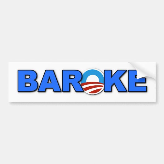 BAROKE バンパーステッカー (正面)
