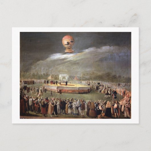 Baron Ascension in the Gardens of Aranjuez, c.17 ポストカード (正面)
