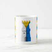 Barony of Wastekeepポピュレースバッジコーヒーマグ コーヒーマグカップ (中央)