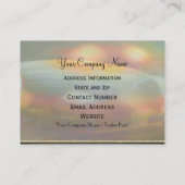 BaroqueヴァンMarchette Elegantののダマスク織のプロフェッショナル 名刺 (裏面)