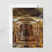 Baroque Abbey Library (スイス・セント・ガレン市) ポストカード (正面/裏面)