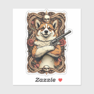 Baroque Bark: The Gentleman Outlaw シール